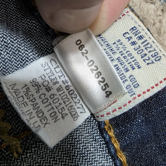 Vintage True Religion Ricky T bootcut Flare Size 30 Made in USA - Picture 9 of 16